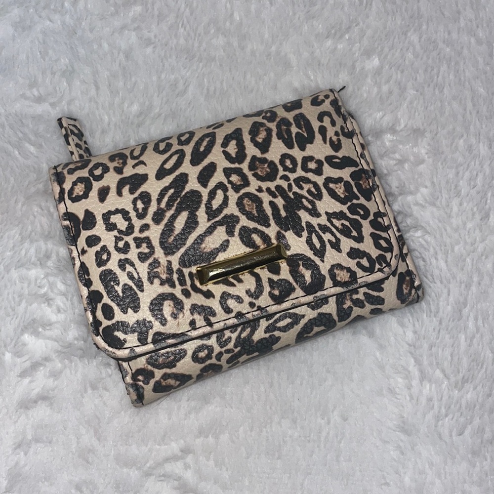 Leopard Print Wallet